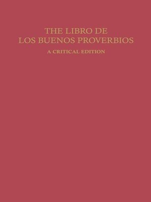 cover image of The Libro de los Buenos Proverbios